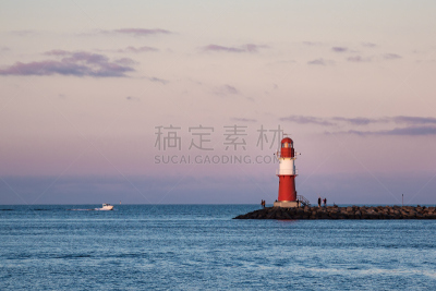 波罗的海,海岸线,德国,痣,水,天空,水平画幅,云,无人,户外