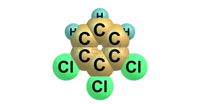 白色,分子结构,三个物体,数字1,分离着色,两个物体,氯,试剂,生物化学,物理学