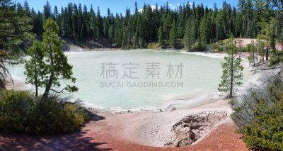 泉湖,魔鬼厨房,海洋热液喷口,喷气孔,熔岩,地狱,沙洲,水,酸,水平画幅