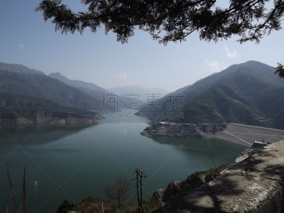 水库,水坝,水平画幅,无人,乌塔兰恰尔邦,特里加瓦尔区,印度,摄影