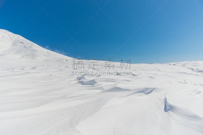 澳大利亚阿尔卑士山脉,天空,里山,水平画幅,山,雪,无人,火山地形,偏远的,户外