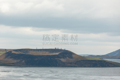 冰岛国,水,天空,公园,水平画幅,枝繁叶茂,云,无人,火山地形,岩层
