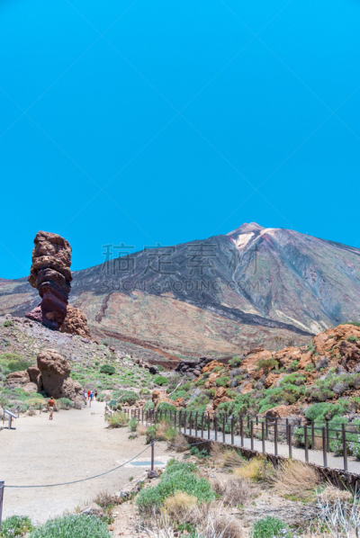 公园,皮可德泰德山,垂直画幅,天空,风,无人,火山地形,大西洋群岛,夏天,户外