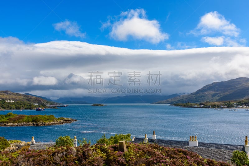 风景,苏格兰高地,水,天空,美,斯凯岛,水平画幅,无人,超现实主义的,苏格兰