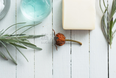化妆用品,留白,水平画幅,无人,发胶,spa美容,抗痘护理露,乡村风格,肥皂,明亮