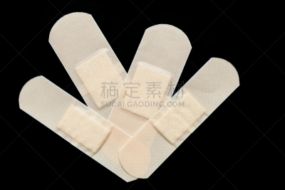 创可贴,粘的,蝴蝶型创可贴,止血剂,纱布,身体受伤,水平画幅,医疗流程,无人,健康保健