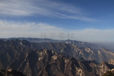 华山,秦岭,水平画幅,人,东亚,户外,摄影,旅游