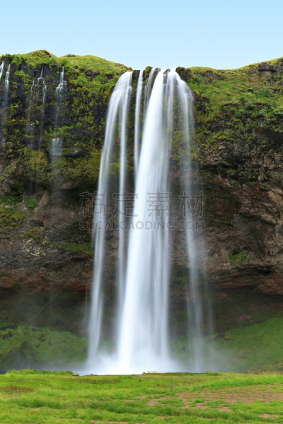 seljalandsfoss waterfall,自然,垂直画幅,地形,岩石,瀑布,地质学,自然神力,浪漫,旅行者
