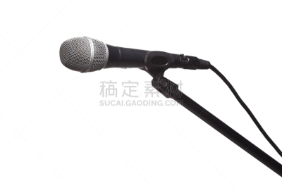 麦克风,传声器架,卡拉ok,录音棚,电缆,水平画幅,无人,噪声,金属