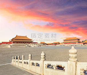 故宫,北京,禁止的,宫殿,大门,宏伟,世界遗产,美,建筑,水平画幅