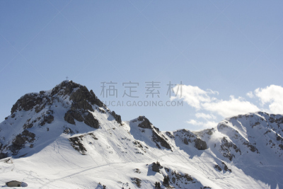 ,小瓦尔瑟谷,福拉尔贝格州,自然,水平画幅,地形,雪,无人,户外,白色