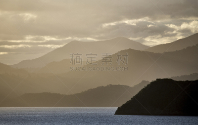 picton,渡轮,新西兰,风景,akaroa,自然,图像,海洋,客轮,海岸线