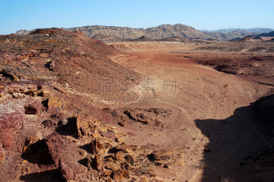 火山地形,火山口,天空,水平画幅,沙子,无人,户外,石头,中东,山脊