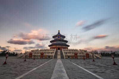 天坛,在下面,天空,台阶,水平画幅,古老的,当地著名景点,户外,石材,国际著名景点