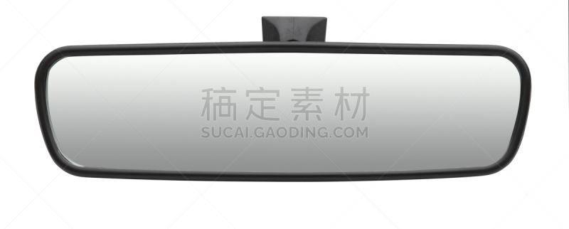 镜子,背面视角,汽车后视镜,汽车视镜,汽车部件,留白,水平画幅,无人,全景,白色背景