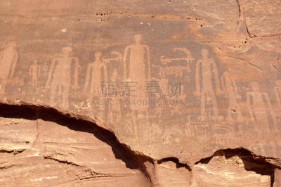 阿拉巴马州,石洞壁画,玛甸沙勒,佩特拉,旅游目的地,水平画幅,岩石,无人,废墟,沙特阿拉伯
