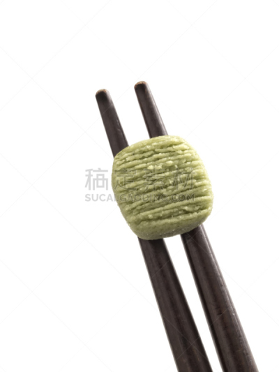 绿芥末酱,垂直画幅,饮食,绿色,无人,芥末酱,香料,背景分离,特写,影棚拍摄