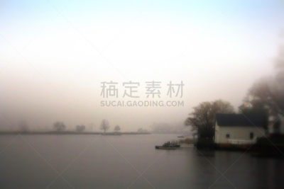 南部港,ct检查,费尔菲尔德,康涅狄格,水,水平画幅,无人,抽象,房屋,多变的天空