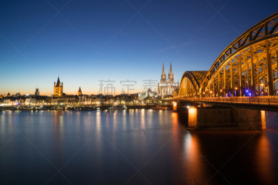 Kölner Dom und Hohenzollernbrücke