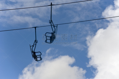 滑雪缆车,布瑞根兹沃德,莱希,自然,水平画幅,地形,无人,夏天,户外,奥地利