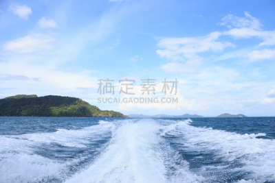 迅速,水面,波浪,在之后,快艇,水,客船,水平画幅,无人,邮轮