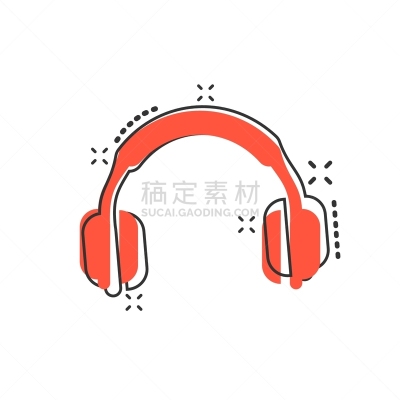耳麦,绘画插图,卡通,矢量,耳机,计算机图标,标志,商务,概念,溅