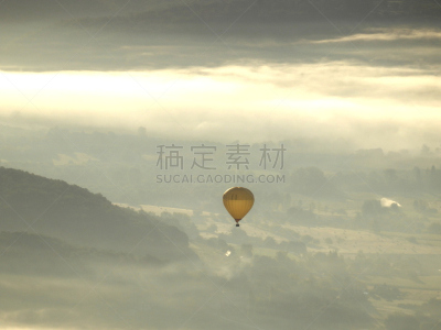 多尔多涅,地形,风,休闲活动,水平画幅,形状,半空中,户外,篮子,交通方式