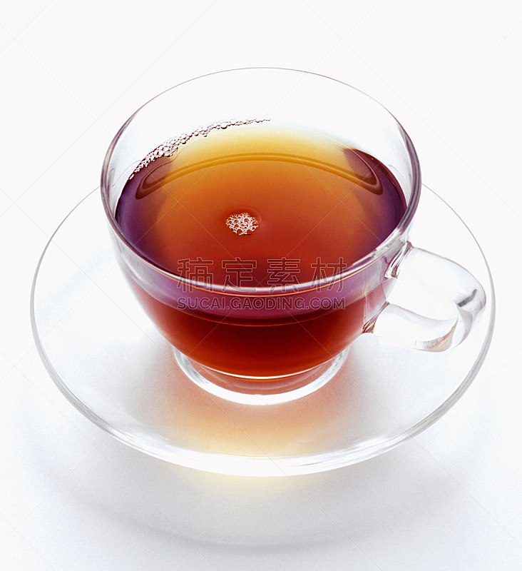 茶杯,茶,饮料,热,白色背景,一个物体,杯,垂直画幅,图像,液体