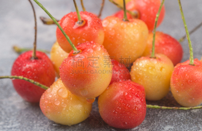 雷尼优系,特写,清新,红色,黄色,选择对焦,水,水滴,水平画幅,素食