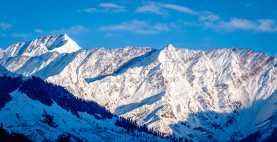 雪,喜马拉雅山脉,印度,传统,西姆拉,环境,公路,河流,岩石,户外