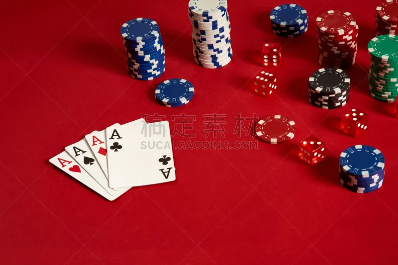 扑克 纸牌 红色背景 红桃十点 奖金 英文字母a 21点 扑克牌a 累积赌注 骰子图片素材下载 稿定素材