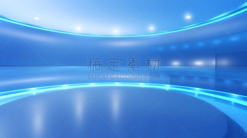 电视演播室,舞台,照明设备,蓝色,背景,舞台布景,影棚拍摄,工作室,蓝色背景,传媒