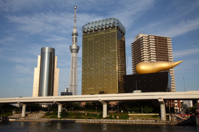 浅草,河流,都市风景,river sumida,渡轮码头,微波塔,台东区,未来,水平画幅,无人