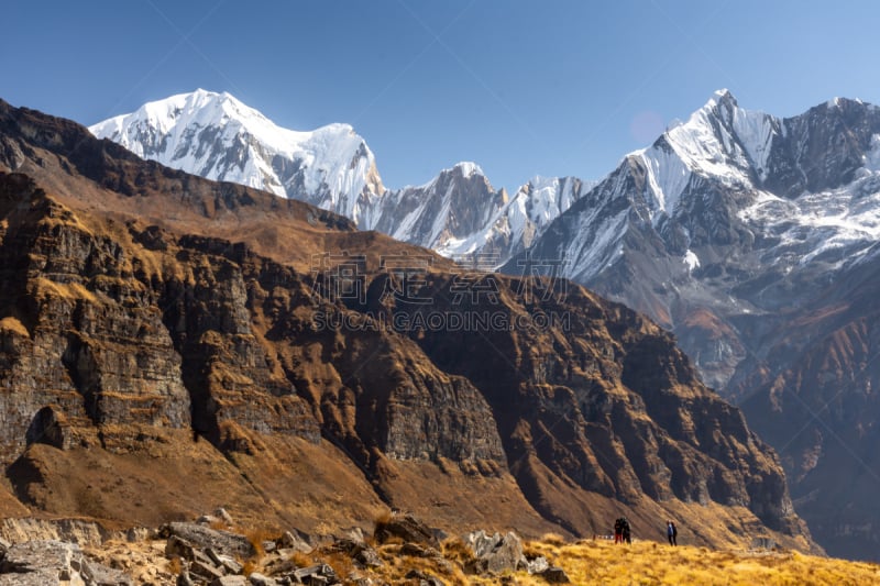 雪山,喜马拉雅山脉,山,安娜普娜山脉群峰,看风景,大本营,风,环境,云,尼泊尔