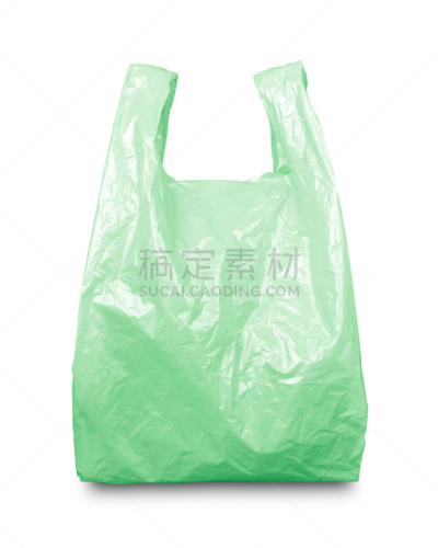 塑料袋,绿色,背景分离,塑胶,泰国,模板,商业金融和工业,顾客,垃圾袋,白色背景