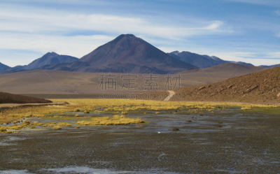 火山,圣彼得阿塔卡马,自然,埃尔大北,水平画幅,地形,无人,户外,自然美,挨着