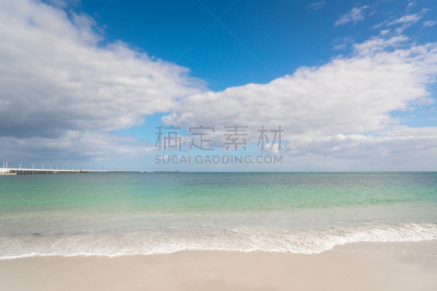 海滩,鸡尾酒,水,背景,玛格丽特河,布塞尔顿,西澳大利亚,栈桥码头,水平画幅