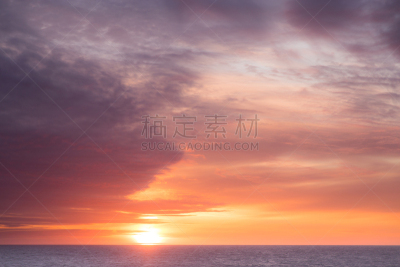 水,天空,美,水平画幅,夜晚,无人,曙暮光,夏天,户外,云景
