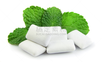 口香糖,清新,自然,难嚼的,水平画幅,薄荷糖,胡椒薄荷,健康保健,香料,薄荷叶