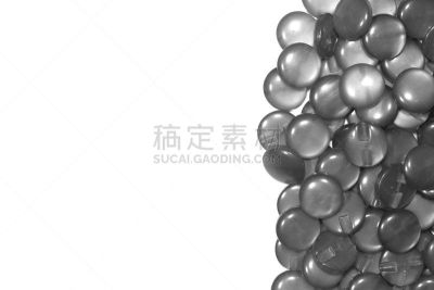 按钮,白色背景,钉耳环,个人随身用品,美,边框,水平画幅,绘画插图,平视角