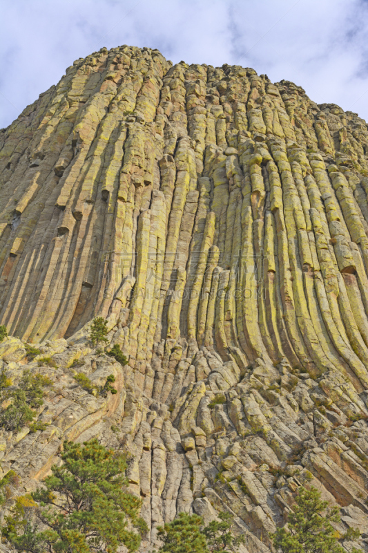 毛石,火山,火山颈,斑岩,孤峰群,垂直画幅,无人,怀俄明,尖峰,户外