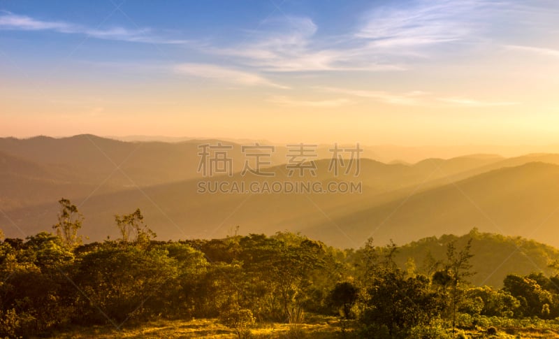 西高止山脉,喀拉拉邦,印度,在上面,沛绿雅湖,自然,天空,水平画幅,地形,山