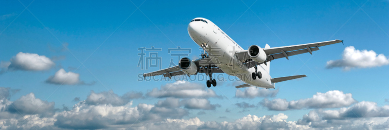 天空,飞机,喷气式飞机,明亮,空中客车a320,空客a319,xl休闲集团,头等舱,正面视角,留白