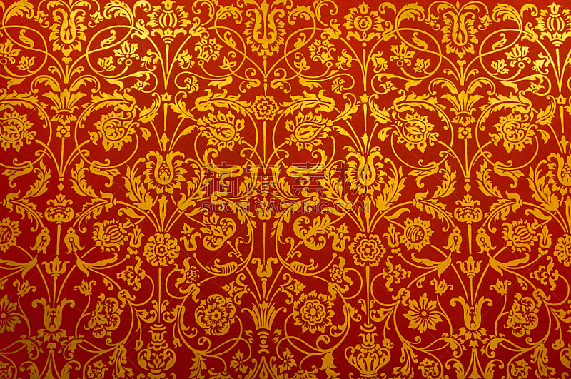 花纹,壁纸,华丽的,窗帘,纺织品,四方连续纹样,装饰物,背景,复兴时期风格,2015年