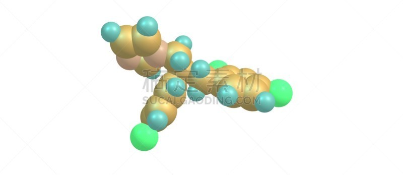 分子结构,分离着色,白色,替代疗法,辅导讲座,水平画幅,酵母,绘画插图,全景,白色背景