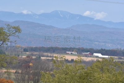 阿迪隆戴克山脉,无人,lake placid town,秋天,图像,户外,水平画幅,美国,八仙湖,纽约州