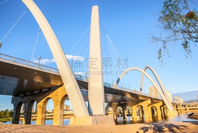 太原,桥,都市风光,北,街道,建筑结构,图像,公园,山西省,现代