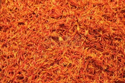 藏红花,堆,部分,土耳其,背景分离,香料,彩色背景,小的,花的组成部分,食品加工厂
