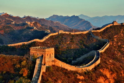 国际著名景点,亚洲,图像,围墙,无人,旅游目的地,户外,水平画幅,山,山脉