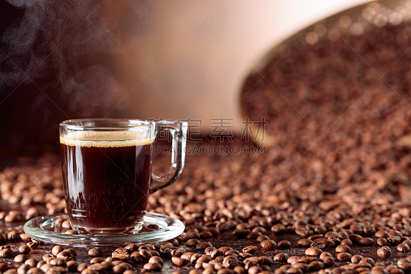 咖啡杯,浓咖啡,咖啡豆,饮料,传统,热,咖啡,暗色,拉脱维亚,清新
